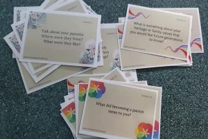 Life story question cards